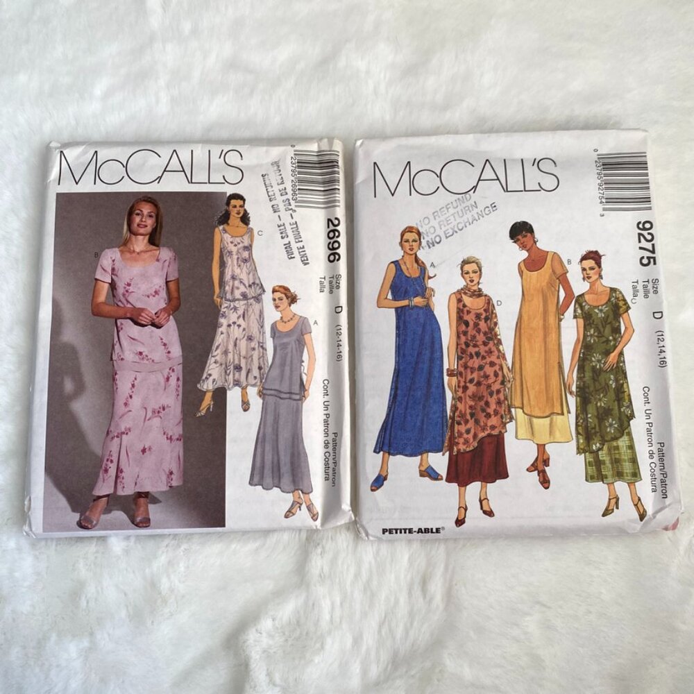 2 McCall's Sewing Patterns
